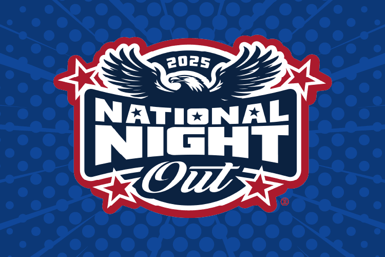 National Night Out 2025 logo