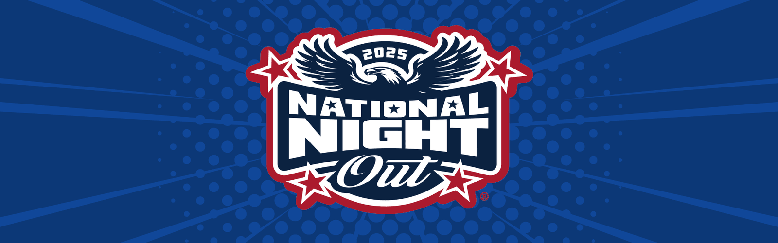 National Night Out 2025 logo