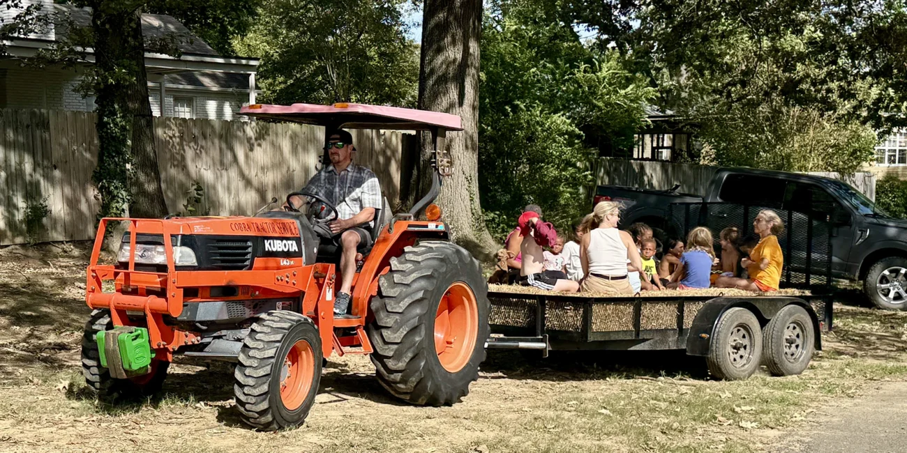 Hayride in Avon Park at the 2025 Fall Festival