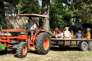 Hayride in Avon Park at the 2025 Fall Festival