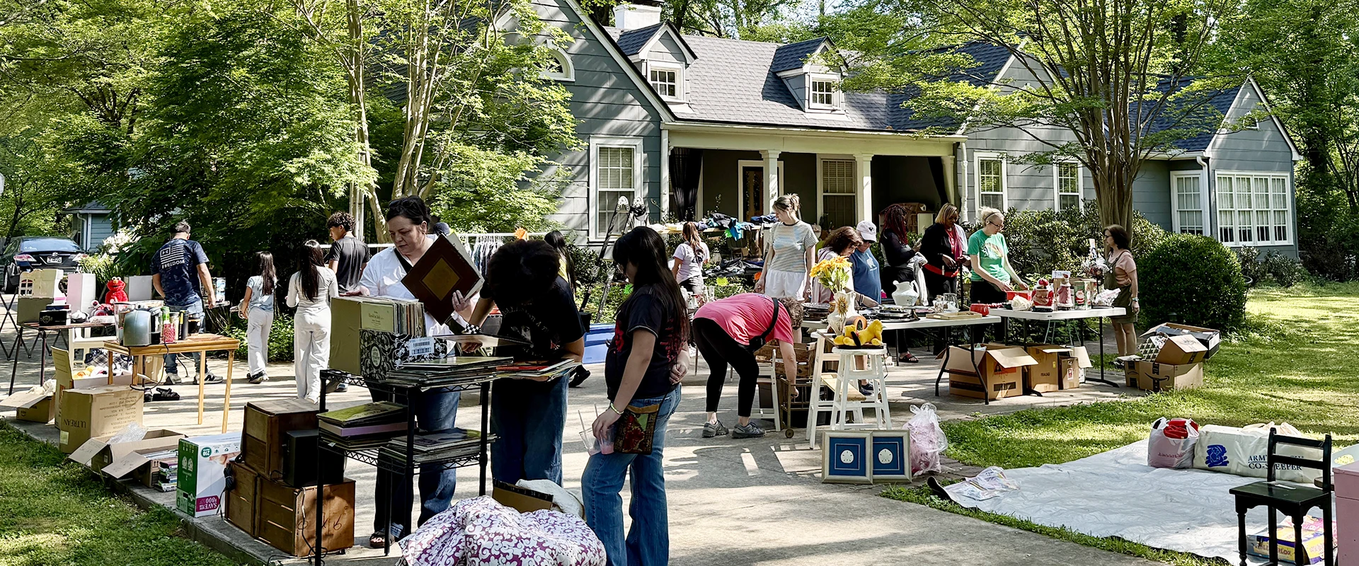 Avon Woods yard sale