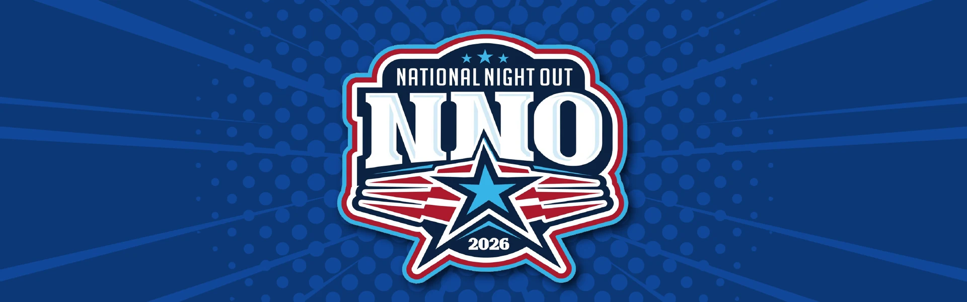 National Night Out 2026 logo banner